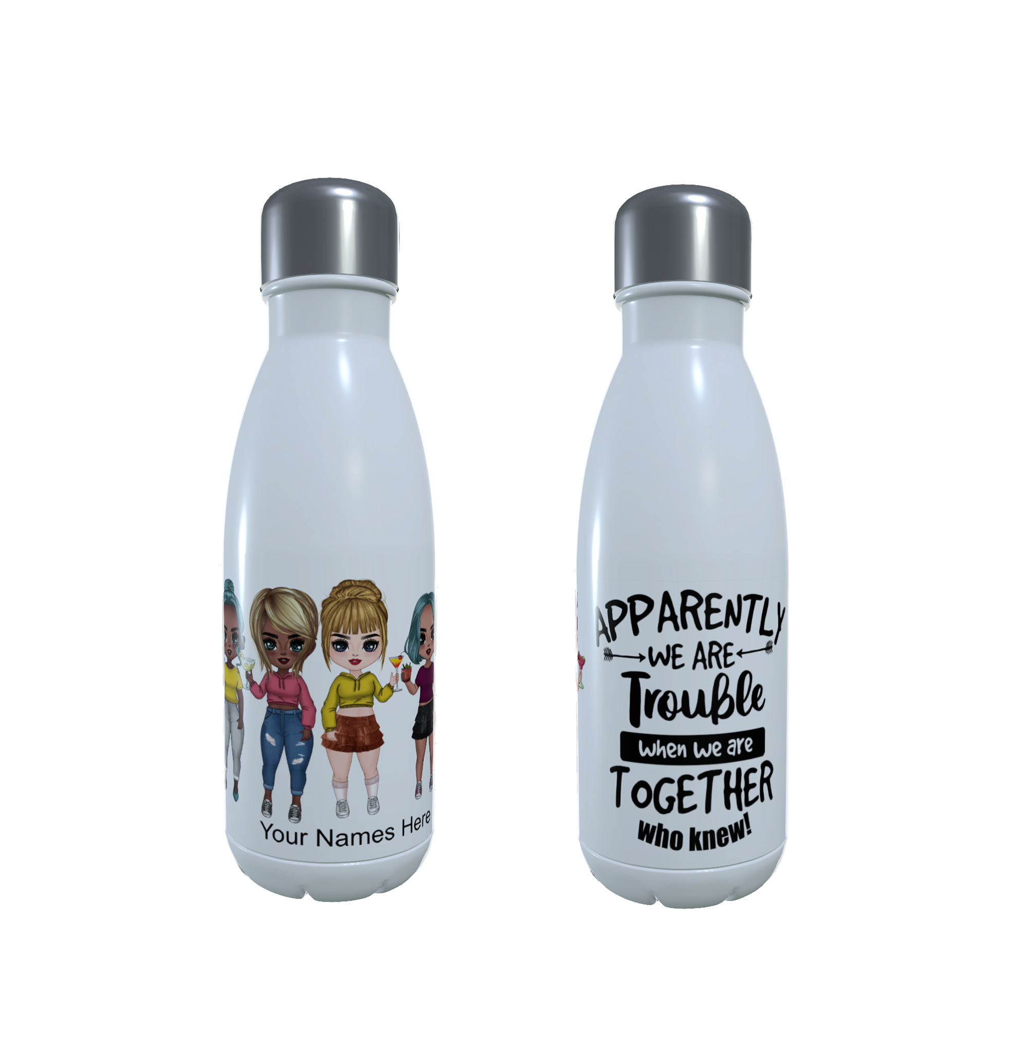 6 Best Friends - Sister Forever Thermal Bottle